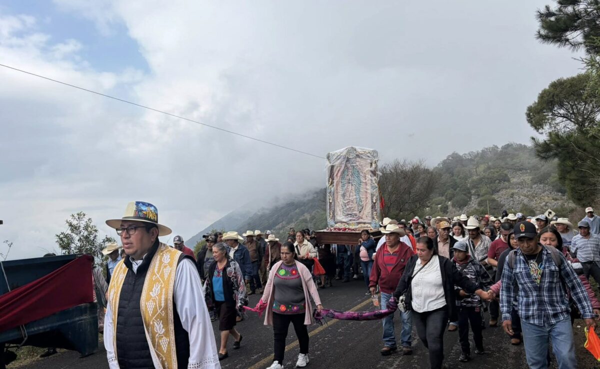 Tilma de la Virgen de Guadalupe ya recorre la Diócesis de Tula 